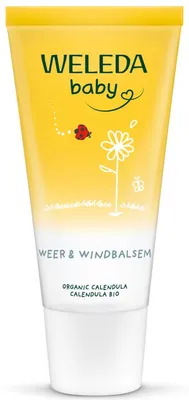Productafbeelding van WELEDA Calendula baby weer & wind balsem (30 ml)
