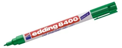 Image de Edding - Marqueur CD 8400 rond 0,5-1,0 mm vert | 10 pièces