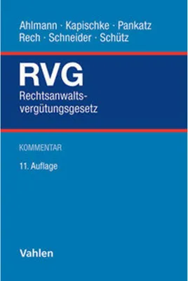 Immagine prodotto di Rechtsanwaltsvergütungsgesetz