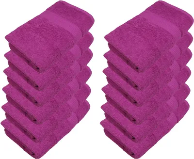 Produktbild von 12er Pack Gästetücher 30 x 50 cmMIA-A00-GAT-30x50-PINK-12