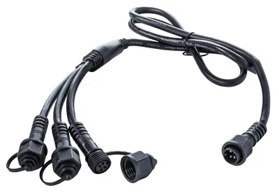Produktbild von HEISSNER L533-00, Verlängerungskabel, Schwarz, 500 g, 1000 mm, 1 Stück(e), 200 mm