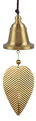 Image de Clochette en cuivre "Windspiel", 35 cm, style vintage, pour décoration de jardin