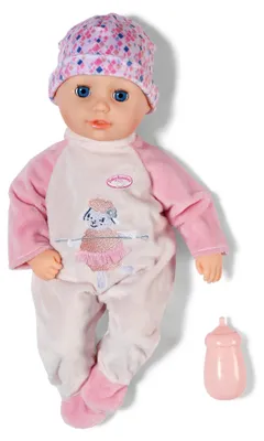 Produktbild von Baby Annabell Puppe Anna 36cm - weiche Babypuppe mit Fläschchen