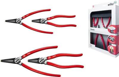 Produktbild von Wiha Zangensatz Classic Circlip, 4-tlg. (Z 99 0 007 01)