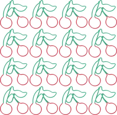 Produktbild von 20 Stück Büroklammern, Lesezeichen, Planerklammer, Obstform, zweifarbige Anstecknadel, Bürobedarf, Schulgeschenke