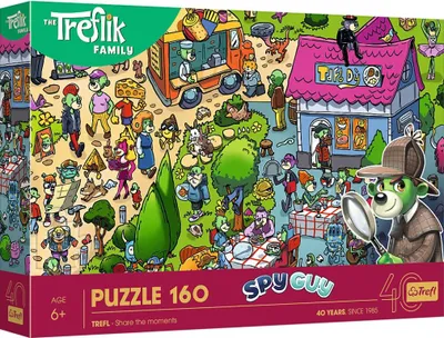 Immagine prodotto di Puzzle 160 elementów 40-lecie Trefliki Trefl