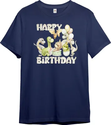 Produktbild von PAULGOS Kinder T-Shirt, Geburtstag Dinosaurier
