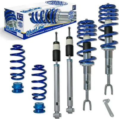 Produktbild von JOM BlueLine Gewindefahrwerk Stoßdämpfer mit Federn für AUDI A4 Avant (8E5, B6) A4 Limousine (8E2, B6) A4 Cabrio (8H7, B6, 8HE, B7) für SEAT Exeo ST