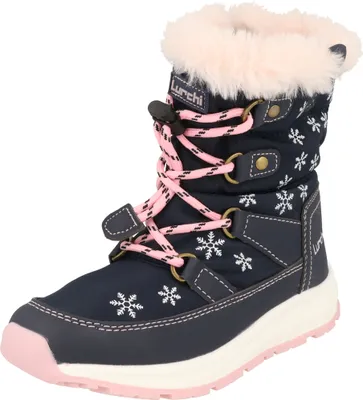 Immagine prodotto di Lurchi 63L0013003 scarpe da bambina Stivali invernali Tex foderati con coulisse Navy-Rose