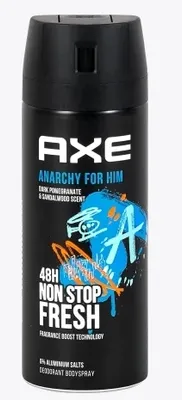 Obrázek produktu pro Axe, Anarchy, Deodorant,150ml (VÝROBEK Z NĚMECKA)