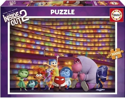 Immagine prodotto di Puzzle, Educa, Inside Out 2, 1000 pezzi, Disney Pixar