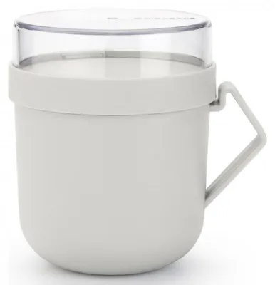 Image de Brabantia Make & Take Round Mug 0.6 L Light grey 1 pièce(s)