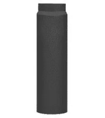 Productafbeelding van Livin' Flame - Kachelpijp Recht 50 cm zwart