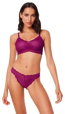 Produktbild von Triumph Damen Lift Smart Highleg Brazilian EX Briefs, Purple, M
