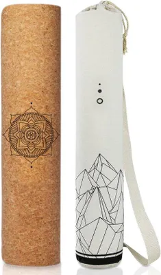 Produktbild von Famanu Yogamat aus Kork & TPE - 4 mm rutschfest und