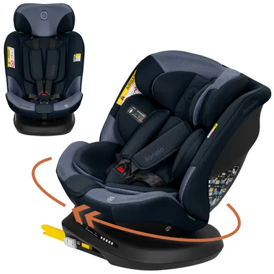 Obrázok produktu pre Autosedačka Lionelo Bastiaan Plus i-Size, 40-150 cm, otočná o 360° - tmavomodrá