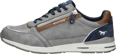 Image de Mustang Sneakers Laag  Sneakers Laag - Donkergrijs - Maat 43