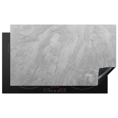 Obrázek produktu pro KitchenYeah® Kryt varné desky šedý - kámen - budovy - design, 91x52cm, dekorace do kuchyně, keramický kryt varné desky, kryt varné desky