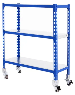 Produktbild von Simonrack Schwerlastregal, Lagerregal, 97,5x90x40 cm, Metallregal, Kellerregal,