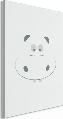 Produktbild von Italienischer Leinwand Leinwandbild - Happy Hippie (1 Part) Vertical 20x30 cm Für Kinder g-A-0319-b-a
