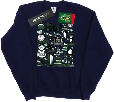 Produktbild von Elf - Sweatshirt für Herren BI22249 (3XL) (Marineblau)