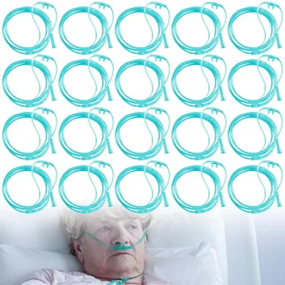 Produktbild von Sauerstoffbrille Nasenbrille Sauerstoffschlauch - 300 cm Schlauch - Silikon - 20 Stück