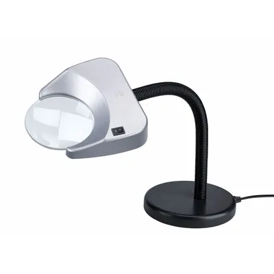 Produktbild von Schweizer Lupenleuchte Tech-Line LED Tischfuß D120 mm 2x 4 dpt versch. Lichtfarb Farbe: tralweiß, Größe: 4 Dioptrien