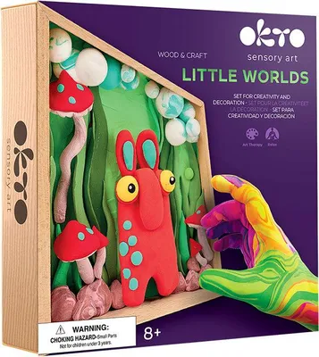 Obrázok produktu pre Penová hlina Okto Mommy troll 20031 Viacfarebná 21 x 21 x 5 cm