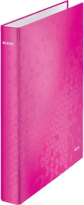 Produktbild von LEITZ Ringbuch WOW DIN A4 Hartpappe pink