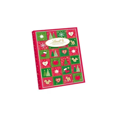 Produktbild von Lindt Mini Tisch Adventskalender Frohes Fest Schokolade 115g 2er Pack