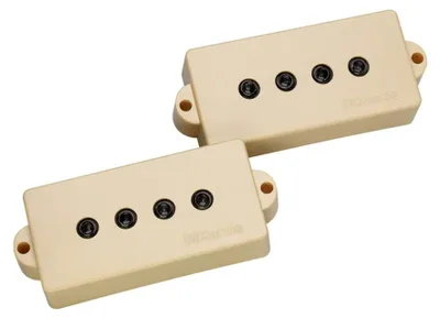 Produktbild von DiMarzio DiMarzio Model P Cream | Black Pole Pieces