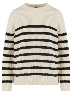 Produktbild von Urban Classics - Pullover für Damen TN1466 (S) (Weiß/Schwarz)