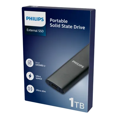 Image de Philips Externe SSD          1TB Ultra Speed Grey