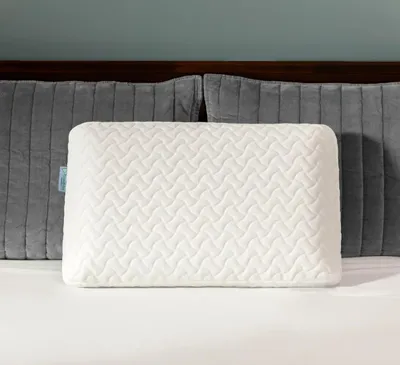 Produktbild von Memory Foam Kissen, ergonomisches Kopfkissen, für Seitenschläfer, weiß