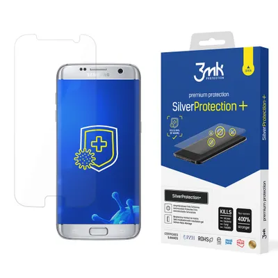 Produktbild von 3mk Display Antimikrobielle Schutzfolie SilverProtection+ für Samsung Galaxy S7 Edge 0,21mm Self-Heal