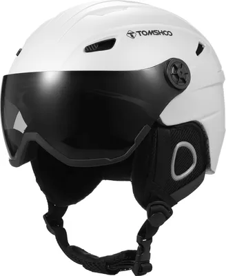 Produktbild von Skihelm mit abnehmbarem Brillen-Innenfutter und Ohrpolstern. Leichter Snowboardhelm fuer Damen und Herren zum Snowboarden und Radfahren