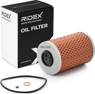 Produktbild von Ölfilter RIDEX 7O0204 Filtereinsatz für BMW 5 Limousine (E34) 7 (E32) 5 Limousine (E28) 6 Coupe (E24) 5 Touring (E34)