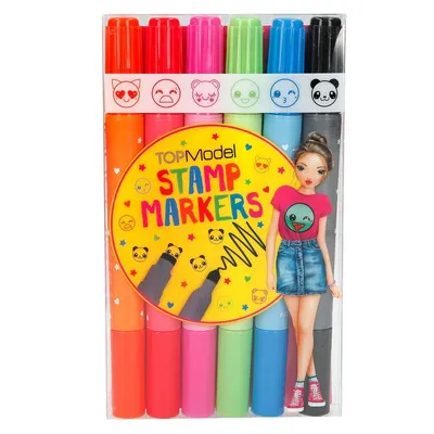 Produktbild von TOPModel Fasermaler Set mit Stempel