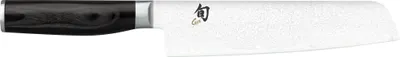 Produktbild von KAI TMM-0702 Shun Premier Tim Mälzer Minamo Santoku Messer, Klinge 18 cm, schwarz (1 Stück)