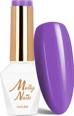 Image de Molly Nails Power Flower Lila Lavendel Vernis à ongles hybride sans HEMA/DiHEMA, 8 g, No. 726