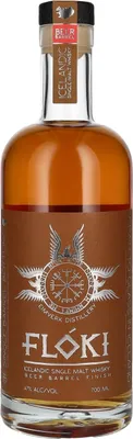 Produktbild von Flóki Icelandic Single Malt Whisky BEER BARREL Finish 47% Vol. 0,7l