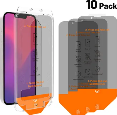 Productafbeelding van 4smarts Privacy-beschermfolie (10 stuks) voor iPhone 16