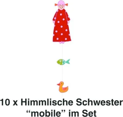 Produktbild von Himmlische Schwestern Mobile Rosine 10er Set