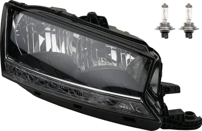 Johns Fari alogeni compatibili con Skoda Fabia 6Y 99-08 H7 H3 Set Sinistra Destra