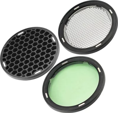 Obrázek produktu pro Příslušenství pro fotografování Dioche, sada příslušenství pro kapesní blesk AK-R1 pro kulatou hlavu blesku H200R/ V1/AD200