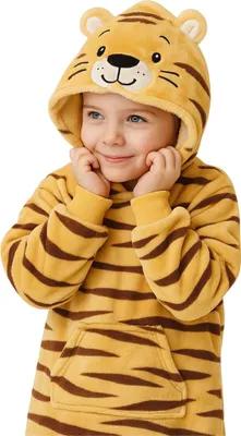 Produktbild von Textino Hoodie Tiger 45x60 cm Gelb Mit Tiermuster