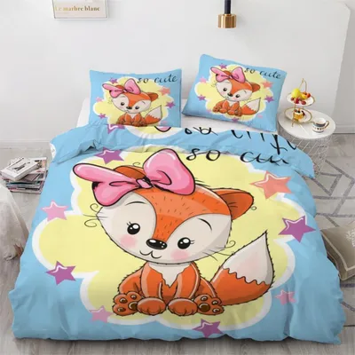 Obrázok produktu pre Sada posteľnej bielizne "Sternfuchs", 220x240 cm, 3-dielna, mikrovlákno, so zipsom, 2 vankúšové obliečky 80x80 cm