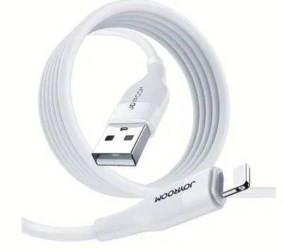 Produktbild von Joyroom USB-Kabel zu Lightning Lade-/Datenkabel 3A 1m weiß (S-1030M12)