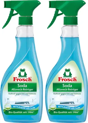 Produktbild von 2x Frosch Soda Allzweck-Reiniger 500 ml Sprühflasche