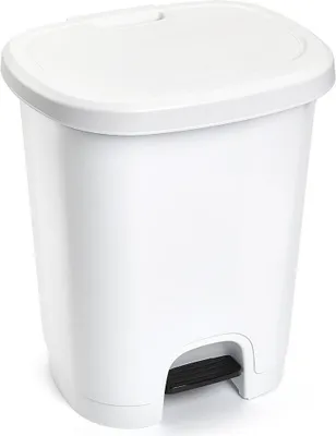 Produktbild von PlasticForte Treteimer - weis - Kunststoff - 27L - 45 cm